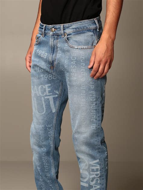 Versace men denim jeans